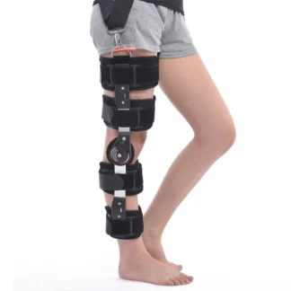 Correa fija integrada con la articulación de la rodilla, soporte de fijación ajustable, fácil de usar, rotuliano de rodilla