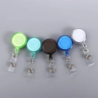 Clips para tarjetas de identificación, Clips para tarjetas de trabajo, etiqueta de nombre, tarjeta de estudiantes, carrete de insignia retráctil, carrete de insignia, Clip, soporte para tarjetas de identificación