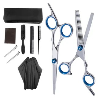 Peluquería profesional, tijeras de adelgazamiento de 6 ", juego de corte de pelo