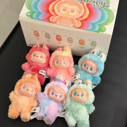 Figura de Anime de alta calidad 1:1, Labubu, Serie de alta energía, caja ciega de vinilo, colgante, muñeca, réplica de monstruo bonito, juguetes de regalo