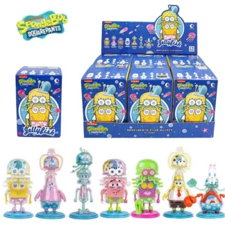 Bob Esponja SquarePants serie de medusas pastel hecho a mano muñeca de estrella grande adorno de escritorio cangrejo jefe pulpo hermano muñeca de dibujos animados juguete
