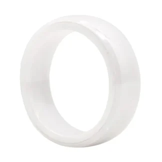 A69G-White Smart Ring Key Card Key Fob NFC Reemplazo para Tesla, 59 mm