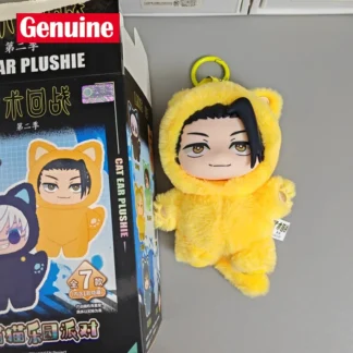 Jujutsu Kaisen 2 Cat Ear Series caja ciega de felpa misteriosa figura de vinilo de Anime coleccionable decoración de habitación de moda regalo de cumpleaños para niños