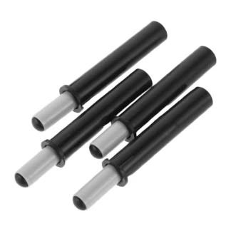 Amortiguador de cubo de basura hidráulico silencioso de cierre lento, amortiguador de cubo de basura, diseño de seguridad eficiente para cocina, 4 Uds.