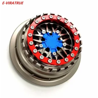 Rueda de aluminio E-VIRATRUE para ARRMA MOJAVE/FIRETEAM 6S 1/7 y SENTON 1/10 1 Uds