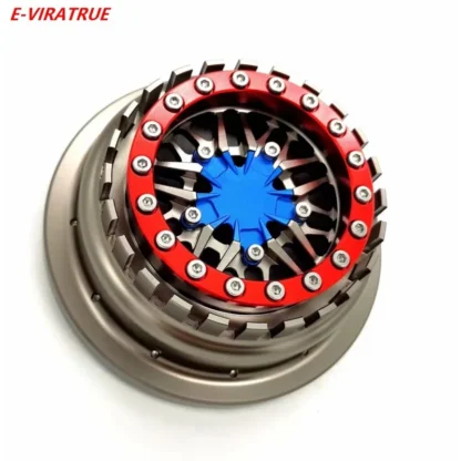 Rueda de aluminio E-VIRATRUE para ARRMA MOJAVE/FIRETEAM 6S 1/7 y SENTON 1/10 1 Uds