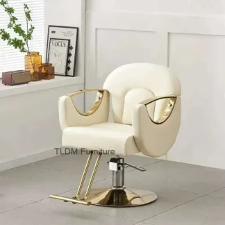 Silla De peluquero De diseño estético, equipo clásico Vintage De moda, silla De barbería, muebles De salón De belleza