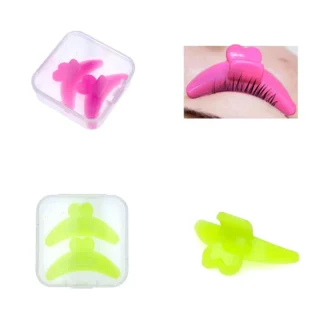 Almohadillas de silicona anticaída para pestañas, cinta antideslizante para levantar pestañas, almohadillas reutilizables para permanente, espaciador de pestañas, herramienta de levantamiento de pestañas