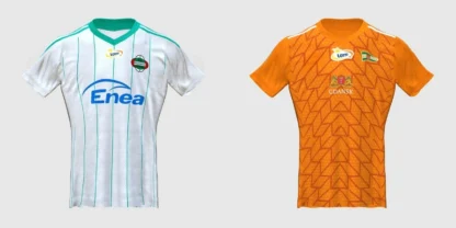 2025 Verano Impresión 3D Nueva Venta Caliente Lech Pozna Jerseys Impresión 3D Hombres y Mujeres Camisetas Deportes y Ocio Mangas Cortas