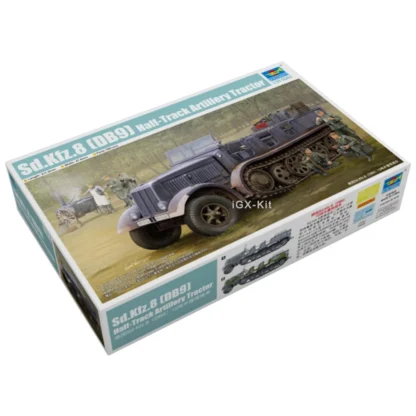 Trumpeter 09538 1/35 alemán Sd.Kfz.8 DB9 12t Tractor de artillería de media pista montaje militar regalo de plástico juguete modelo Kit de construcción