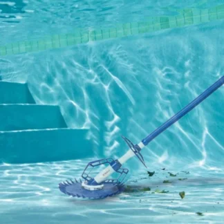 VINGLI Aspirador de piscina Barredora automática Aspirador de orugas espeluznante para piscina con mangueras de 33 pies