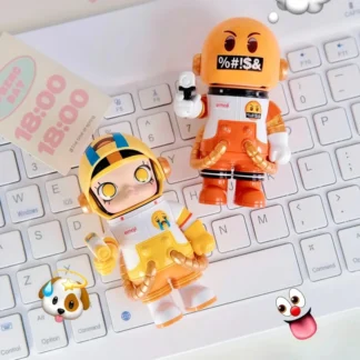 Caja ciega Original Mega 100% Space Molly Series, figura de juguete de Anime, modelo de figuras de juguete, decoración bonita, regalo sorpresa de cumpleaños para niña
