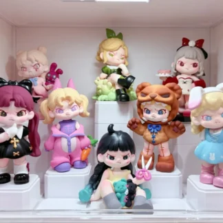 Nueva caja ciega de la 6.a serie Ideal World de Dora, Ideas de regalo para el Día de San Valentín, mini muñeca de acción interesante para decoración de escritorio