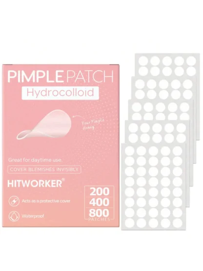 200/400/800 parches para el acné, utilizados para cubrir el acné y las imperfecciones, así como pegatinas para detectar en la cara y la piel.