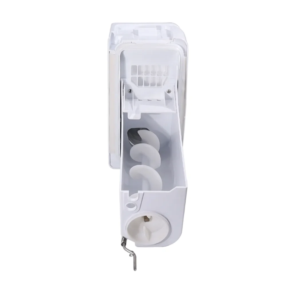 Contenedor de hielo para refrigerador, cubo de hielo para refrigerador de DA97-14504C mejorado, reemplaza las piezas del contenedor de hielo de DA97-14504A