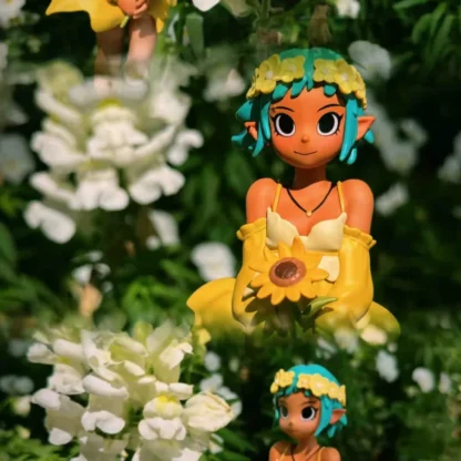 Peach Riot-caja ciega de la serie Punk Fairy, adornos de juguete, Mini muñeca de acción interesante para decoración de escritorio y regalo
