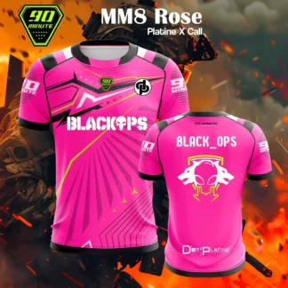 Nueva camiseta de secado rápido para hombres 90 minutos MM8 negro Ops X Platinum cómoda camiseta casual transpirable absorbente de sudor T