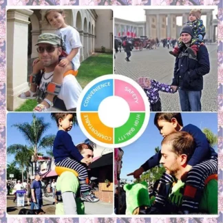 T84C-portabebés para niños, sillín para bebé, mochila de senderismo para niños pequeños, correas para el tobillo para bebé, mochila manos libres, capacidad para niños de 44,1 libras