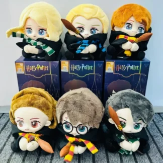 Auténtica caja ciega de Harry Potter, serie de muñecas, figuras coleccionables de vinilo de felpa a la moda, modelo de exhibición, decoración, juguetes, regalos de cumpleaños