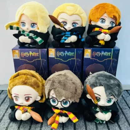 Auténtica caja ciega de Harry Potter, serie de muñecas, figuras coleccionables de vinilo de felpa a la moda, modelo de exhibición, decoración, juguetes, regalos de cumpleaños