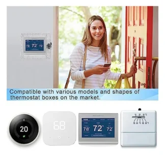 Protector de termostato Universal de venta diaria con cerradura, caja de bloqueo de combinación Universal, termostato acrílico transparente con cerradura de seguridad E