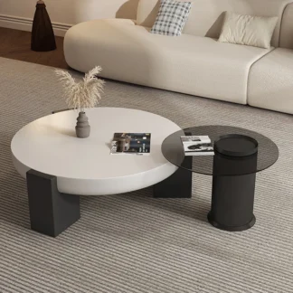 Mesa De centro De diseño único, Mesa De centro italiana sencilla De moda, Mesa De Centro moderna De lujo, muebles para Sala De estar