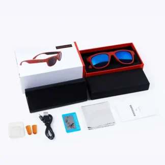 Gafas de sol polarizadas UV400 para hombre y mujer, audífonos de conducción ósea con Bluetooth 5,0, música MP3, audio inalámbrico