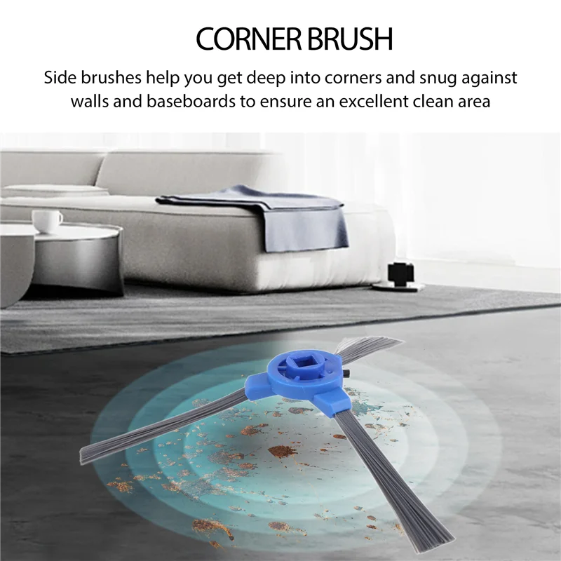 Reemplazo de cepillo lateral B15C para Eufy Robovac 11S, 11S MAX, 15T, Robovac 30, 30C, 30C MAX, 15C, 15C MAX Kit de accesorios