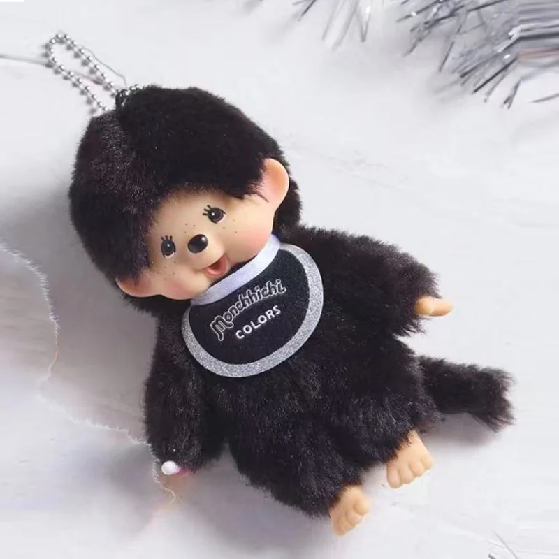 Nuevo Macaron Monchichi lindo transformación en múltiples colgantes de muñecos de peluche para Navidad