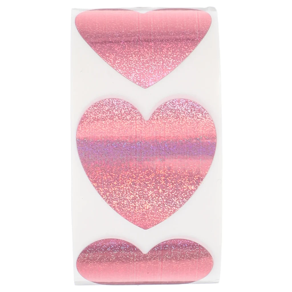 500 Uds. Pegatinas de corazón impermeables de primera calidad para niños, partes del cuerpo y la cara, etiquetas bronceadoras para banquetes y fiestas del Día de San Valentín