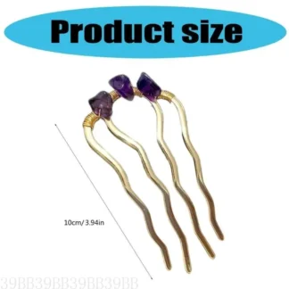 39bb Cabello piedra cristalina Cabello decoración del cabello