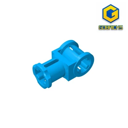 Piezas MOC Technical de GDS-931, Conector de eje con orificio de eje compatible con lego 32039, juguetes, monta bloques de construcción técnicos