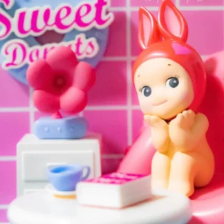 Caja ciega de escritorio con personaje de edición limitada, modelo de serie de regalo de amor sentado de Ángel, regalo de Navidad y Día de San Valentín, superventas