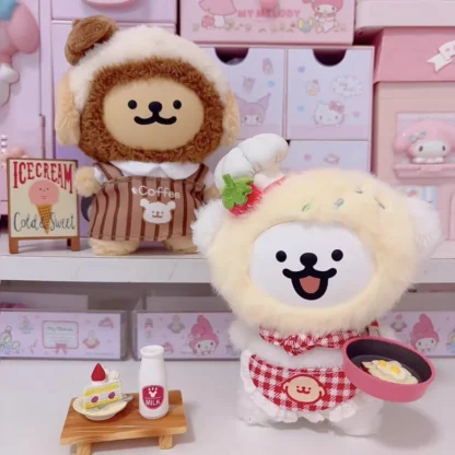 Caja ciega maltesa colorida de la vida diaria, juguetes de peluche, cara de vinilo suave, regalos de cumpleaños para perros, caja sorpresa de moda para niñas