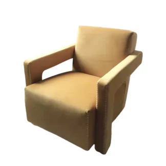 Sofá silla individual pequeño apartamento sala de estar Udler silla de ocio estilo nórdico dormitorio sillón silla individual