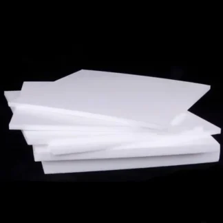 Espesor 0,3/1/3/5/8/10 mm Placa de hoja de PTFE Bloque Polytef anticorrosión