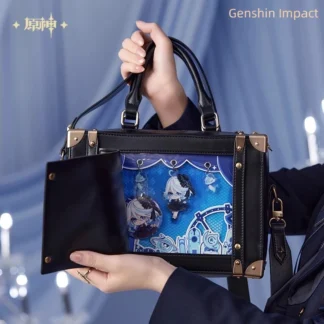 Original Miha Tour Genshin Impact periférico Genshin Furina tema impresión serie bolsa juego periférico colección regalo de vacaciones