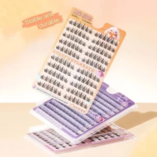 Pestañas individuales segmentadas, gran capacidad, girasol, Camelia, rizo en L, pestañas postizas de larga duración, 6-14mm