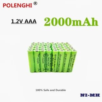 Batería recargable NI-MH AAA de 1,2 V y 2000 mAh
