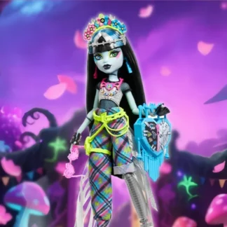 Figura coleccionable auténtica de Barbie Frankie Stein, juguete de regalo perfecto para fanáticos de la serie Monster Fest de la escuela secundaria, Cosplay de Anime