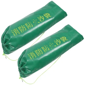 Bolsas de arena reutilizables para huracanes, protección contra inundaciones expandible a prueba de fuego, suministros antiinundaciones para construcción, 2 uds.