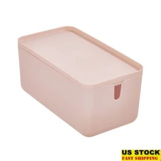 Contenedor de almacenamiento de papel higiénico apilable con tapa, pies antideslizantes, organizador Modular de diseño delgado, soporte para toallitas de limpieza de baño duradero