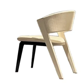 Juego de sillas de comedor con patas de Metal, muebles modernos de alta calidad para restaurante y Hotel