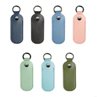 Case transmisión USB R53C Cubierta protectora polvo cuero con llavero cierre metal Color opcional