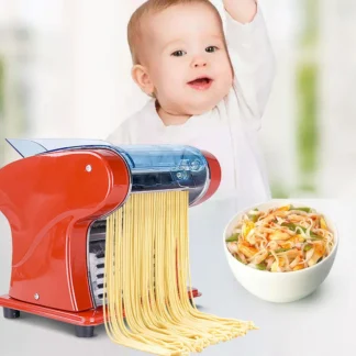 Máquina automática para hacer Pasta, procesador de fideos eléctrico, multifuncional para el hogar, pequeña máquina de piel de bola de masa Wonton para fideos enrollados a mano