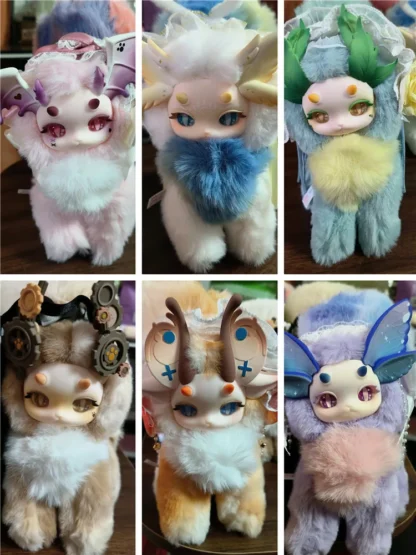 Caja ciega Tutulong genuina, serie Fantasy Bio-Magic Academy, juguetes de segunda generación, gato, dragón, peluche, juguetes de moda, regalos de figuras