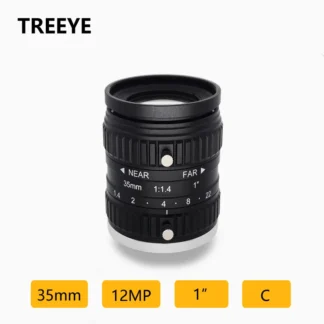 Lente HD 4K 35mm 12,0 megapíxeles 1 "FA lente CCTV Industrial montaje C enfoque de Iris Manual cámara IP HD lente de cámara de videovigilancia