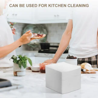 100 Uds. Almohadillas desmaquillantes no tejidas para eliminación de maquillaje limpieza profunda limpiaparabrisas de papel Ideal uso diario para el cuidado de la piel