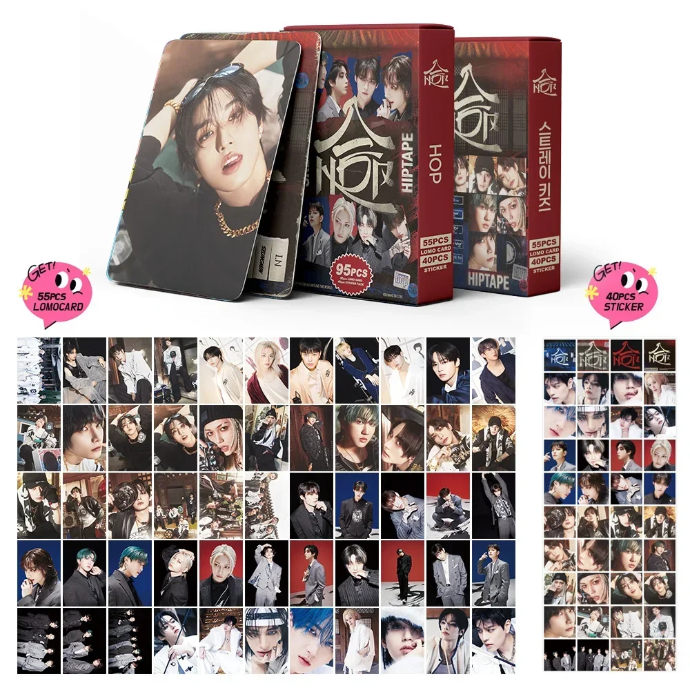95 unids/set KPOP straykids nuevo álbum colección de tarjetas fotográficas tarjetas Lomo impresión de alta calidad tarjetas fotográficas regalo de seguidor