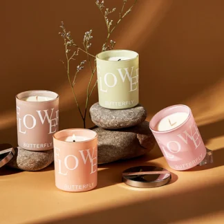 Vela perfumada de 100 g, notas florales y afrutadas, ayuda para dormir, aroma de dormitorio, atmósfera romántica única